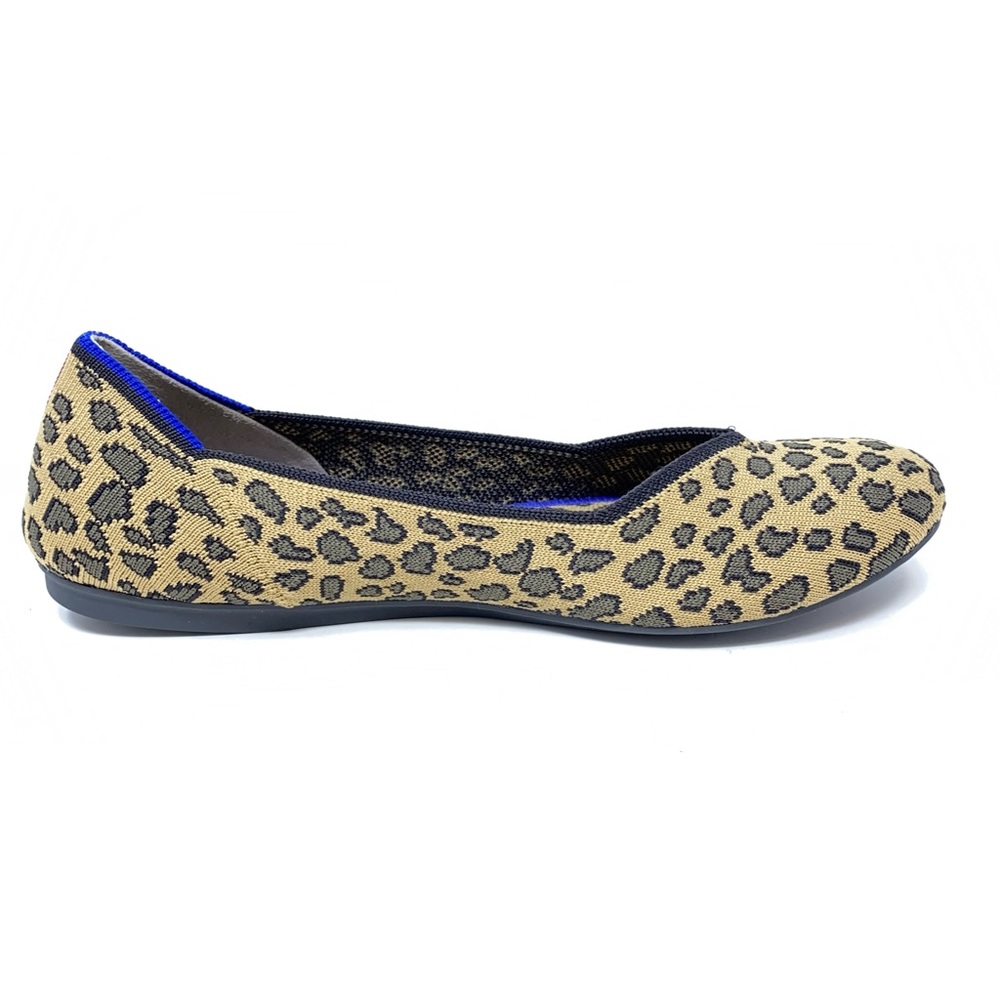 Rothy’s Round Toe Leopard Print In Like New Condi… - image 5
